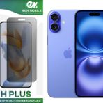 Iphone 16 Plus Ekran Koruyucu Tam Uyumlu 9H Esnek Nano Kırılmayan Mat Hayalet(Privacy)