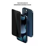 İphone 16 Plus Hayalet Ekran Koruyucu 9H Tam Uyumlu Gizleyen Kırılmaz Cam