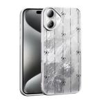 iPhone 16 Plus İle Uyumlu Kılıf Desenli Mep Kapak 36902 Küçük Fiyonk