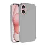 iPhone 16 Plus İle Uyumlu Kılıf LSR Lansman Kapak 33034 Gümüş