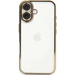iPhone 16 Plus Kılıf Razer Lensli Silikon - Gold