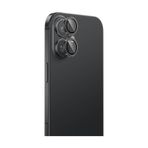 İphone 16 Plus Uyumlu Benks Parlama Önleyici Glass Warrior Metal Kamera Lens Koruyucu Siyah