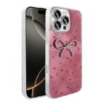 iPhone 16 Pro İle Uyumlu Kılıf Kamera Korumalı Figürlü Ponti Silikon Kapak 36592 Açık Pembe