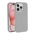 iPhone 16 Pro İle Uyumlu Kılıf LSR Lansman Kapak 33035 Gümüş