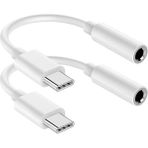 iPhone 16 Pro Max/ 15 Pro/ 15 Için USB C - 3,5 mm Kulaklık Jakı Adaptörü, USB C - Aux Ses Dongl