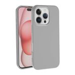iPhone 16 Pro Max İle Uyumlu Kılıf LSR Lansman Kapak 33036 Gümüş