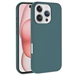 iPhone 16 Pro Max İle Uyumlu Kılıf LSR Lansman Kapak 33036 Koyu Yeşil