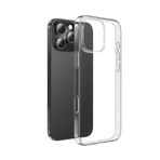 iPhone 16 Pro Max İle Uyumlu Kılıf Süper Silikon Kapak 33224 Şeffaf