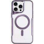 İphone 16 Pro Max Kılıf Boyi Magsafe Silikon Kapak - Derin Mor