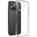 İphone 16 Pro Max Kılıf İnce Ve Esnek Şeffaf Süper Silikon