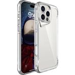 İphone 16 Pro Max Kılıf Kamera Çıkıntılı Lüx Şeffaf Silikon