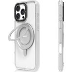 iPhone 16 Pro Max Kılıf Magsafe Özellikli Parmak Ring Standlı Youngkit Pivot Serisi Kapak Şeffaf