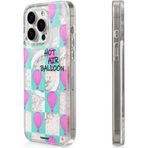 iPhone 16 Pro Max Kılıf Magsafe Uyumlu Parlak Kumlu Sıvılı Youngkit Pink Dream Quicksand Turkuaz