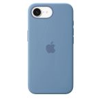 İphone 16E İçin Silikon Kılıf – Buz Mavisi