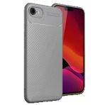 İphone 16E Kılıf Auto Focus Karbon Kapak - Gri