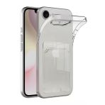 İphone 16E Kılıf Kart Şeffaf Silikon - Şeffaf