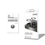 iPhone 17 Air CL-12 Premium Safir Parmak İzi Bırakmayan Anti-Reflective Kamera Lens Koruyucu T38875 Gümüş
