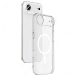 İphone 17 Air Magsafe Mika Crystal Case Telefon Kılıfı
