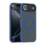 İphone 17 Air Uyumlu Kılıf Mat Arka Yüzey Wireless Şarj Özellikli Flet M-Safe Kapak