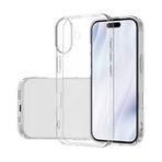 iPhone 17 Kılıf CNS Süper Silikon Kapak - Şeffaf