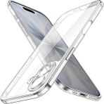 iPhone 17 Kılıf Renksiz Şeffaf Kamerası Full Korumalı Yumuşak Darbe Emici Ince Esnek Silikon Kapak