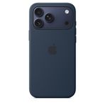 iPhone 17 Pro Max için MagSafe özellikli Silikon Kılıf - (MGFP4ZM/A) - Gece Yarısı