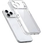 iPhone 17 Pro Max Kılıf Renksiz Şeffaf Kamerası Full Korumalı Yumuşak Darbe Emici Ince Esnek Silikon Kapak
