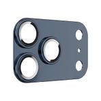 İphone 17 Pro Max Uyumlu Benks Air Shild Anti Reflective Metal Kamera Lens Koruyucu Mavi
