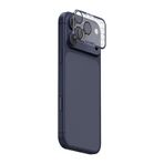 İphone 17 Pro Max Uyumlu Skinarma Magma Serisi Mat Kamera Lens Koruyucu Mavi