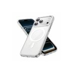 iPhone 17 Pro Max Uyumlu YUMUŞAK Magsafe Kablosuz Şarj Destekli Şeffaf Kılıf Kamera İçin Yükseltilmi