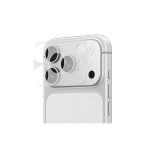 İphone 17 Pro Uyumlu Parmak İzi Bırakmayan Kamera Lens Çerçeve Koruyucu Şeffaf