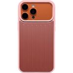 Iphone 17 Pro Uyumlu - Rimowa Premium Valiz Desenli Magsafeli Telefon Kılıfı – Güçlü Koruma - Pembe - Renk