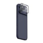 İphone 17 Pro Uyumlu Skinarma Magma Serisi Mat Kamera Lens Koruyucu Mavi