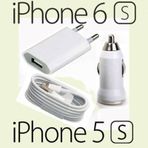 Iphone 5 5S 5C Şarj Aleti Priz Duvar Araç Kablo Şarj Seti (270604850)