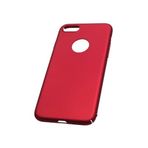iPhone 6 / 6S Uyumlu Sert Rubber Silikon Kılıf (Kırmızı)