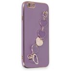 iPhone 6 Kılıf Esila Silikon - Mor
