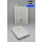 Iphone 6000 Mah Magsafe Battery Pack Powerbank Kablosuz Şarj Ios 8/x/11/12/13/14/15 Uyumlu