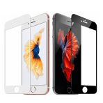 İphone 6Plus Seramik Tam Kaplayan Kırılmaz Cam Koruyucu 5d 9d Beyaz