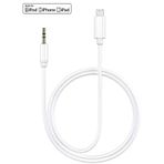 Iphone 7 8 X Max 11 12 Pro Uyumlu Lightning To Aux Kablo 1mt Araç Müzik Kulaklık Ses Aux Dönüştürücü