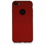 İphone 7 Kılıf First Silikon - Bordo