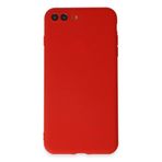 İphone 7 Kılıf First Silikon - Kırmızı