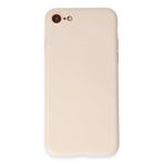 İphone 7 Kılıf First Silikon - Krem