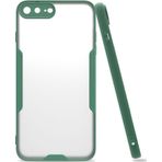 İphone 7 Plus / 8 Plus Kilif Platin Matte Silikon Arka Kapak
