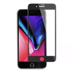 İphone 7 Plus / 8 Plus Uyumlu Ön Koruma Mat Seramik Nano Ekran Koruyucu (Siyah)
