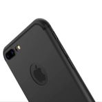 İphone 8 Plus İnce Mat Şarj Tıpalı Silikon Kılıf