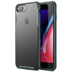 İphone 8 Plus Kılıf Köşe Korumalı Arkası Mat Buzlu Sert Kapak Volks