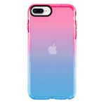Iphone 8 Plus Kılıf Şeffaf Soft Kenar Tırtıklı Tasarım Silikon