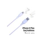 İphone 8 Plus Şarj Kablosu 3.4A Usb - Ligtning