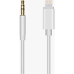 “iphone Lightning – 3.5mm Aux Ses Kablosu | Yüksek Ses Kalitesi & Dayanıklı Tasarım” - Beyaz