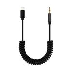 iPhone Lightning to Aux Çevirici 3.5 mm Spiral Ses Kablosu AL2693